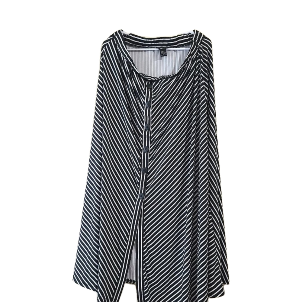 Robert Louis Black and White Maxi Skirt